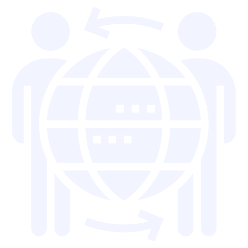Targeted B2B outreach icon representing focused business-to-business lead generation and prospecting