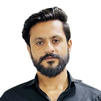 Portrait of Syed Fareed, Sales Account Manager at Munzai Solutions managing key client accounts and relationships